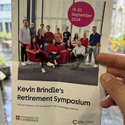 Kevin Brindle’s Retirement Symposium